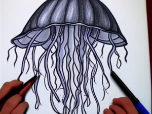 How to Draw a Jellyfish: Przewodnik krok po kroku