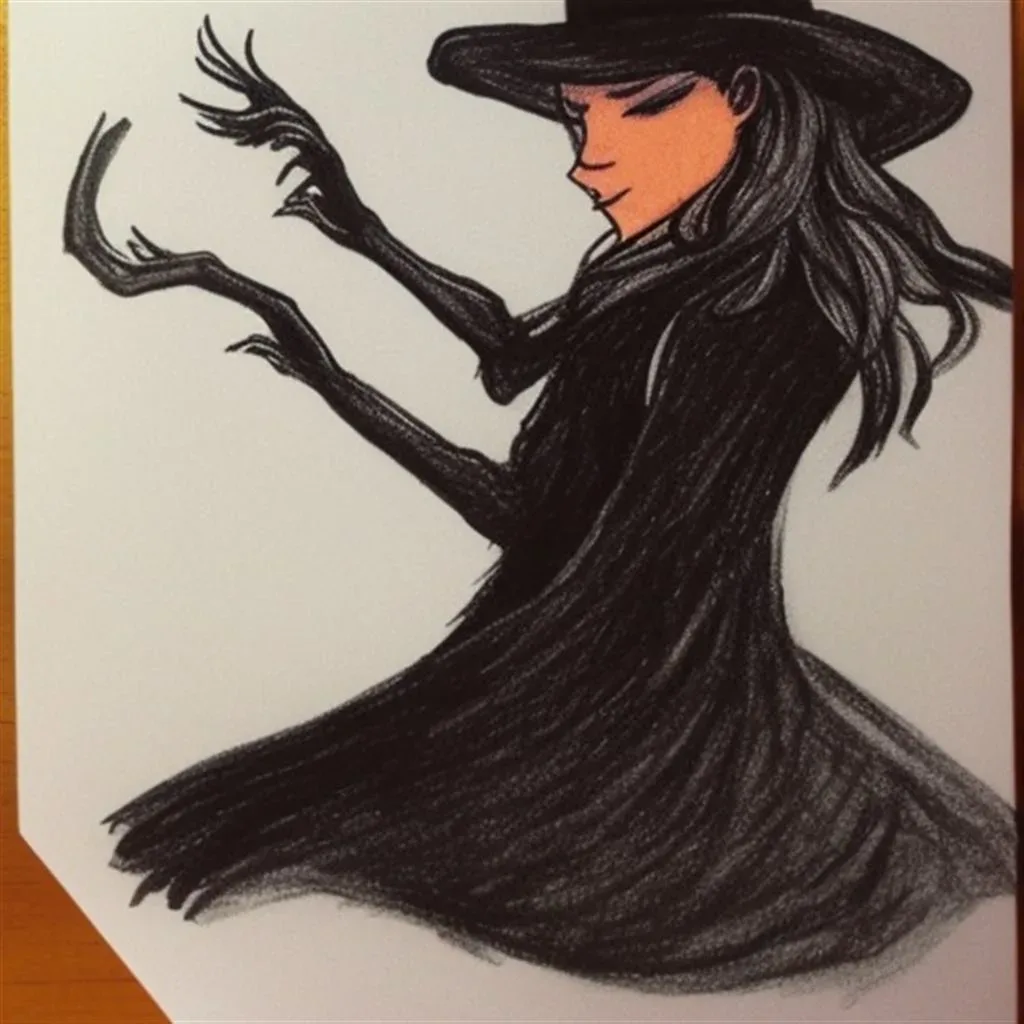 Jak narysować czarownicę