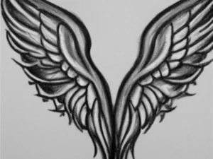 Jak narysować skrzydła anioła
