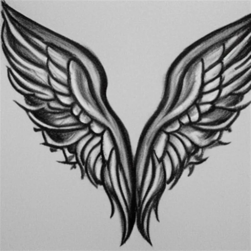 Jak narysować skrzydła anioła