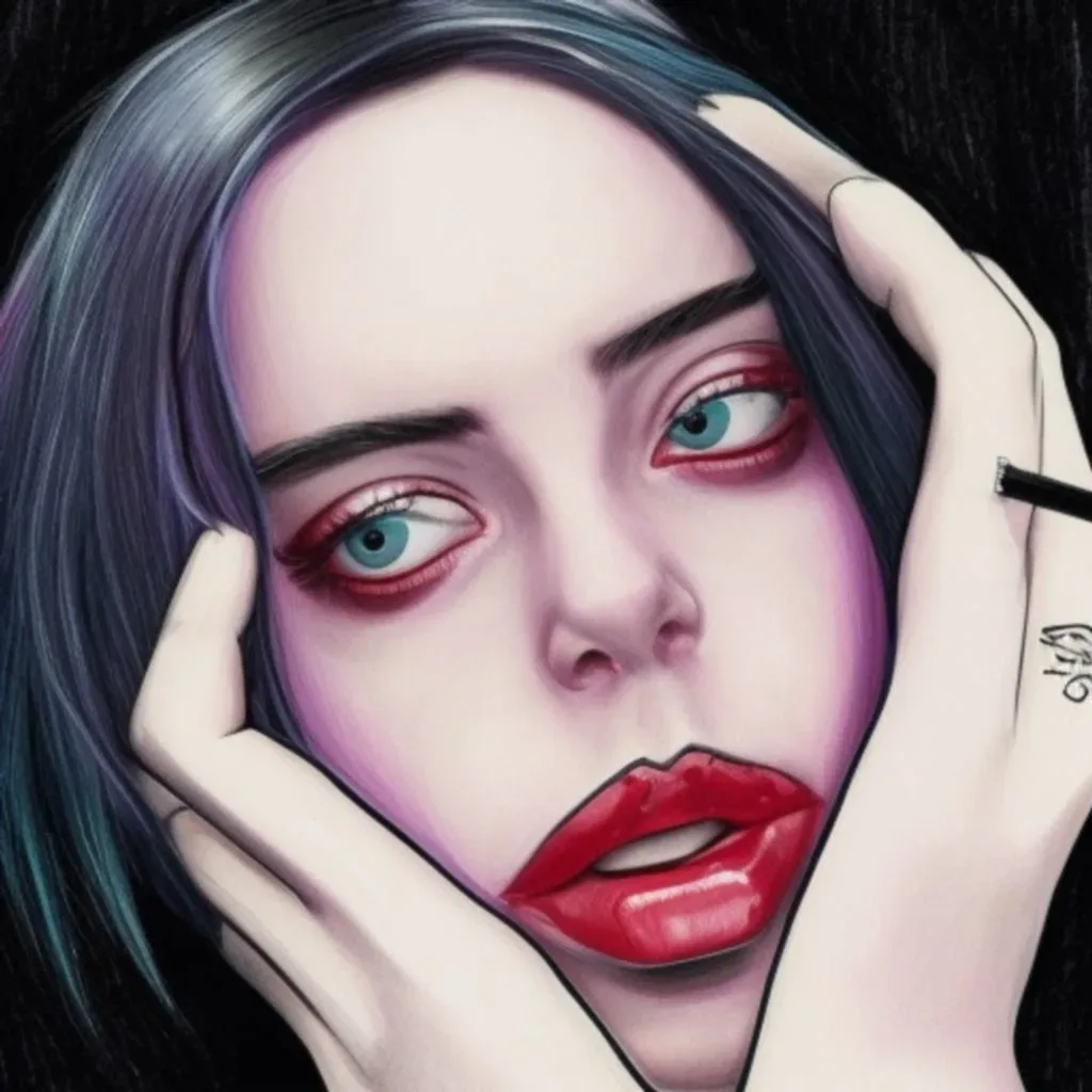 Jak narysować Billie Eilish